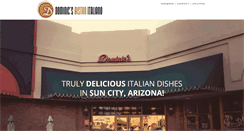 Desktop Screenshot of dominicsbistro.com